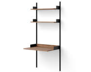 Study Shelf, walnut/black