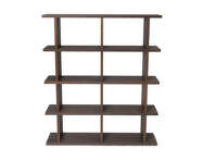 Kona Bookcase 2x4, dark stained