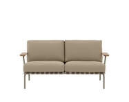 Settle Sofa 2-Seater, Ribbed Weave 5/taupe