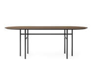 Snaregade Dining Table Oval, dark stained oak