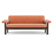 Brasilia Sofa, Avalon 012/dark stained oak