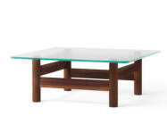 Brasilia Lounge Table, walnut