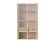 Cana Wall Cabinet High, white oiled oak