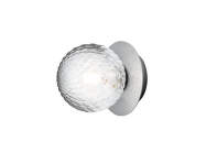 Liila 1 Wall/Ceiling Light Small, light silver/optic clear