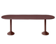 Midst Conference Table 140x460, dark red