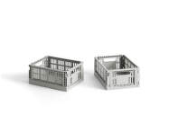 Colour Crate Mini, set of 2, light grey