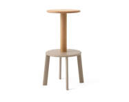 Massif Bar Stool AV40, oak/grey beige