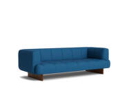 Quilton Lift 3-seater Sofa, water based lacquered walnut/Naveli 753