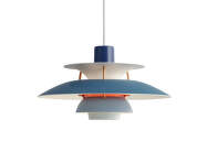 PH 5 Mini Pendant Lamp, hues of blue