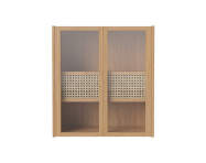 Cana Wall Cabinet, oiled oak