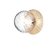 Liila 1 Wall/Ceiling Light Medium, nordic gold/optic clear