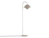 Flowerpot VP12 Floor Lamp, grey beige