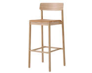 Betty TK17 Bar Chair, oak/cognac leather