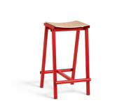 Taburete 8 Bar Stool Low, signal red