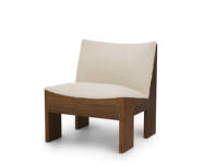 Tenon Lounge Chair Fumed Oak, Zinc Drake Spacedust