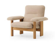 Brasilia Lounge Chair, Bouclé 02/natural oak