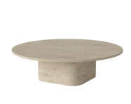 Eida Coffee Table Ø90 H28, sand travertine