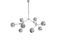 Drop Chandelier Globe Mini, chrome