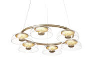 Blossi 6 Pendant, nordic gold