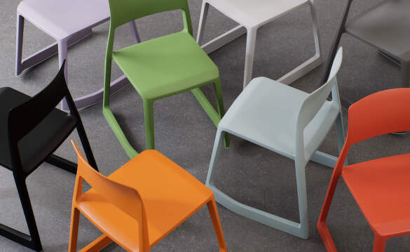 Vitra Tip Ton Chairs