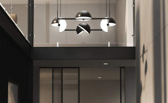 Oblure Trapeze Lamps